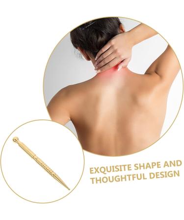 Buy Gleavi 3-Piece Muscle Pull Stick Set - Metal Acupressure Bar & Massage Roller for Pain Relief - Yellow Body Massage Tool - International Shipping Available - Buy Online on GoSupps.com