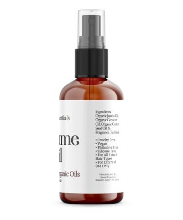 Sweet Essentials Rose The One Perfume Oil - Organic Alcohol-Free 2oz Spray for Hair & Body - Buy Online on GoSupps.com