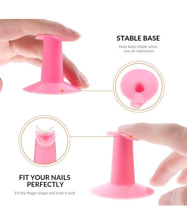 ARTIBETTER 3pcs Plastic Nail Art Finger Rest Stand Toe Separators - Salon Quality DIY Nail Painting Tool - Buy Online on GoSupps.com