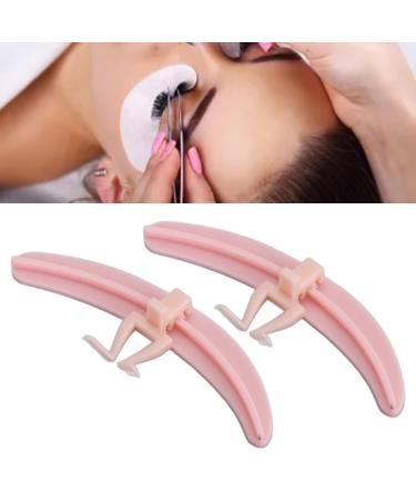 Silicone Eyelash Separator Tool - Washable & Reusable for Lash Extensions | Improve Efficiency & Convenient Operation - Pink - Buy Online on GoSupps.com