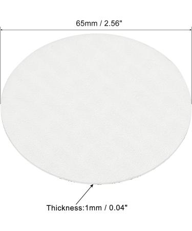 PATIKIL 65mm/2.56" Foam Lid Liner 50 Pack PS Foam Resistant Tamper Pressure Sensitive Seal for Bottle Cap Liners Seals - Buy Online on GoSupps.com