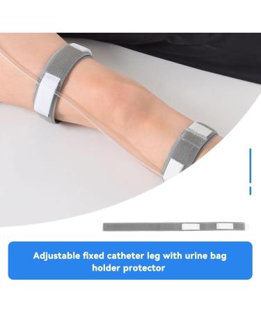 Adjustable Non-Slip Catheter Leg Holder - 2 Pack | Urine Bag Catheter Fixing Band & Hose Holder - Buy Online on GoSupps.com