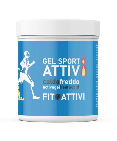 FITOATTIVI - Gel actif triple concentration 550 ml avec arnica vitamine E collag ne et acide hyaluronique gel de massage id al pour les sportifs avant et apr s l'entra nement 100% made in Italy