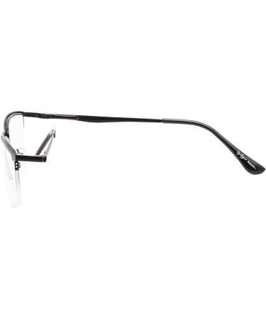 CessBlu 3 Pairs Half-Rim Reading Glasses for Men & Women - Stylish Comfortable 4.0 Magnification Eyewear Set - Buy Online on GoSupps.com