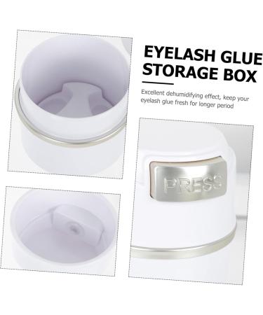 Ipetboom Pot De Colle Pour Faux Cils R servoir De Colle Pour Faux Cils Bo te De Rangement Pour Cosm tiques Bo te De Rangement Pour Trousse De Maquillage - Buy Online on GoSupps.com