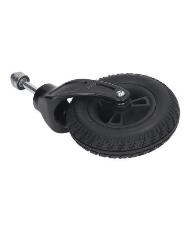 7 Inch Front Caster Steel Bearing Wheelchair Front Wheel Standard Size Shock Absorption Wear Resistance for Walker Scooter Grocery Cart - Buy Online on GoSupps.com