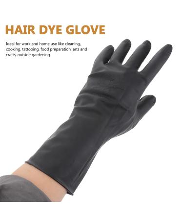 minkissy 6 Pairs Hair Salon Gloves Medium Black Hair Dye Gloves Mens Tool Belt Hairdressing Supplies Hair Coloring Rainbow Classroom Decor Reusable Dye Gloves Hair Man Particles Emulsion - Buy Online on GoSupps.com