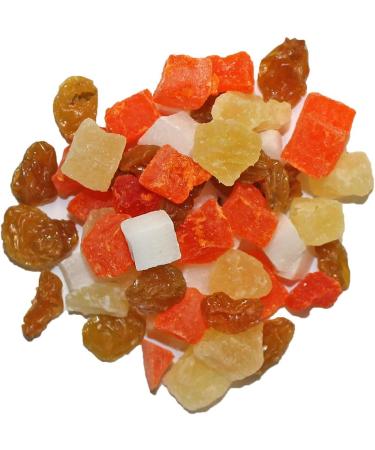 Fruit Medley Treat (6 oz.) - Healthy Natural Dried Fruit Treat - Sugar Gliders Squirrels Chinchillas Prairie Dogs Opossums Marmosets Monkeys Parrots Birds Rabbits Guinea Pigs & Small Pets - Buy Online on GoSupps.com