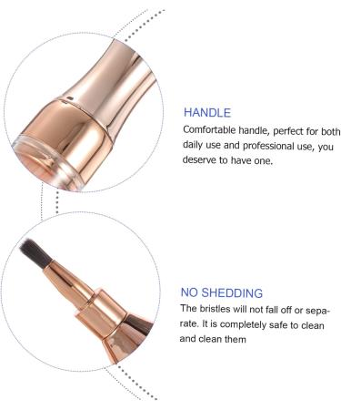 Beavorty 1pc 4 in 1 makeup brush dual ended foundation and powder brush face powder liquid makeup Makeup Practical Brush travel Multifunction artificial fiber sponge brush - Buy Online on GoSupps.com