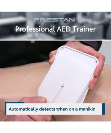 Reliance Medical PRESTAN English/Spanish AED Trainer Clear Confident Voice Instructions Volume Control Language Button. Pre-Connected Pad. Easy application And Removal Due To The Foam Structure single - Buy Online on GoSupps.com