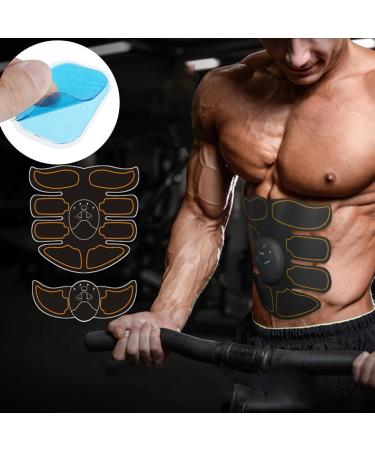 Weddhuis 12-Pack EMS Gel Pads for Abdominal Muscle Trainer | Hydrogel Pads for Six-Pack Trainer & Electrical Muscle Stimulation - Buy Online on GoSupps.com