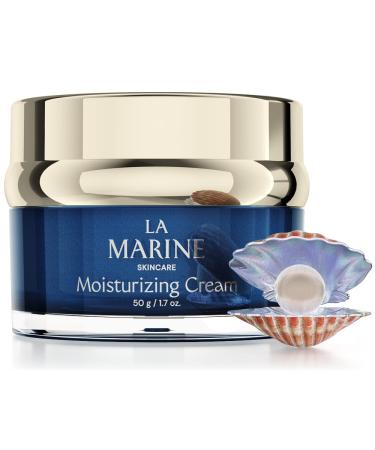 LAMARINE SKINCARE Face Moisturizer Cream for Women - Anti-Aging Hydrating Facial Moisturizer for Dry & Sensitive Skin  Daily Wrinkle Cream with Jellyfish Extract & Hydrolyzed Pearl  Sodium Hyaluronate for Radiant & Firm ...