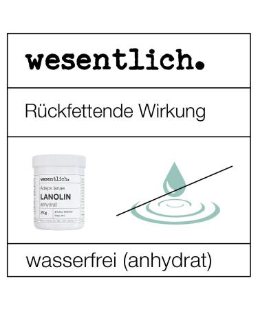 Buy Lanolin Wool Fat Anhydrate 100g - Water-Free Low Odor Wool Wax for Skin Care | Essential eCommerce - Buy Online on GoSupps.com