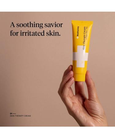 First Honey |Skin Therapy Cream |Nourishing Manuka Honey Skin Cream |Promotes Healthy hydrated Skin 100% Natural | 50g - Buy Online on GoSupps.com