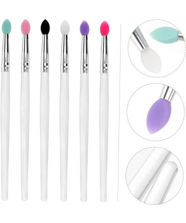 FOMIYES 12 PCS Eye shadow brush gel eyeliner brush silicone lip brush makeup applicator eye crease brush - Buy Online on GoSupps.com