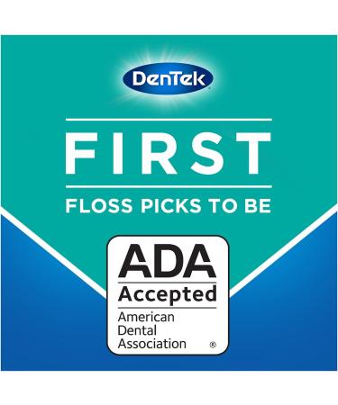 DenTek Complete Clean Floss Picks - 75 Count | Removes Food & Plaque Efficiently - Buy Online on GoSupps.com