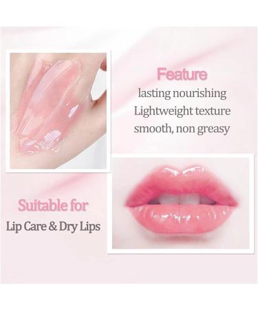 Tinted Lip Oil - Plumping Gloss for Lasting Hydration & Nourishment - Pink Shade for Women & Girls - Buy Online on GoSupps.com