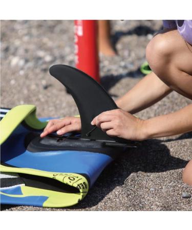Detachable Center Fin Kayak Rudder Kit | Black Tracking Fin for Inflatable Canoe, Stand Up Paddle & Surfboards - Buy Online on GoSupps.com