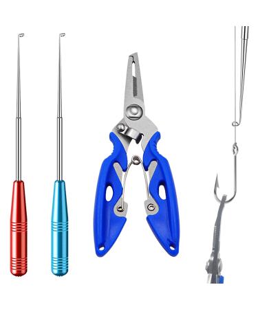 Zasjon 2 pieces of hook solzer fishing with fishing tongs cord cutter fishing accessories set outside multifunctional fishing pliers portable fishing hooks of remote steel hook solzer pliers fishing tools Sjon - Buy Online on GoSupps.com