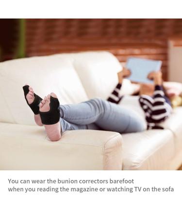 Hallux Valgus Rail & Nighttime Toe Straightener Brace - 6PC Soft Pain Relief Gel Toe Separators for Men & Women | Bunion Splint (S | 35-38.5) - International Shipping - Buy Online on GoSupps.com