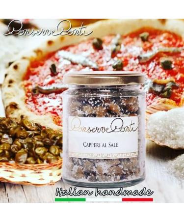 Salt capers - Vase of ml. 314 - Sicilian handmade Conserve Conti - Buy Online on GoSupps.com