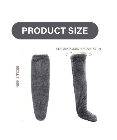 Cast Foot Protective Sleeves - Gray Over the Knee Socks for Cold Weather | Shop Internationally - Buy Online on GoSupps.com