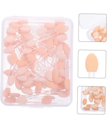 Angoily 50pcs Dual-headed Eyeshadow Shadow Stick Convenient Eye Latex Practical Tools Plastic Makeup Sticks - Buy Online on GoSupps.com