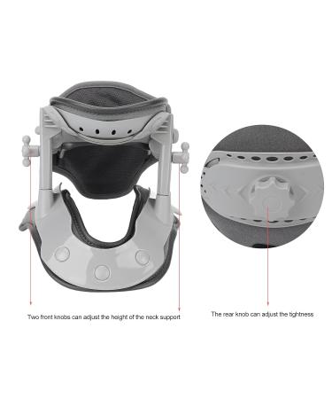 Neck Traction Device with 3 Gears - Adjustable Temperature Heat Support Bandage for Cervical Stretching & Pain Relief - Buy Online on GoSupps.com