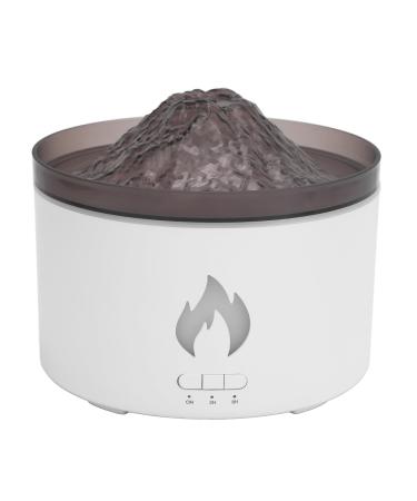 100 240V Essential Oil Diffuser for Home Office Aromatherapy Fragrant Oil Humidifier Vaporizer Salt Lamp Aroma Diffuser Cool Mist Humidifier with Timer 2H 8H Auto Shut Off (US US Plug