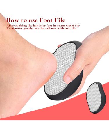 ZIZZON Glass Foot File and Hair Eraser Set - Painless Hair Remover & Callus Remover Tool for Soft Skin - Buy Online on GoSupps.com