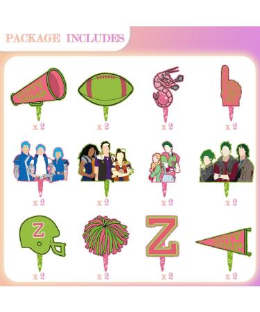 24 Pcs Decorations for Zombiee Cupcake Topper theme Toppers Birthday Party Supplies - Buy Online on GoSupps.com