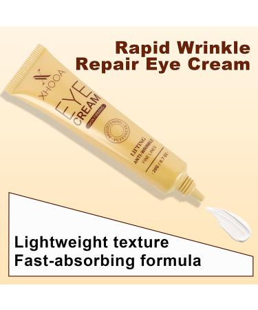 Collagen-Rich Retinol Eye Cream for Dark Circles & Puffiness | Visible Results in 3-4 Weeks | Anti-Aging Under Eye Treatment - Buy Online on GoSupps.com