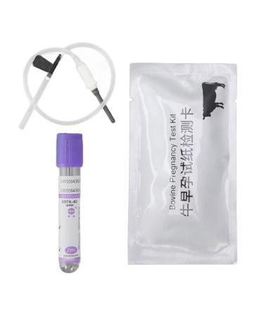 CUEI Cow Pregnancy Test Card Kit, Plastic Fast Accurate High Sensitivity Simple Operation Convenient Early Detection Tests Well Equipped Improve Efficiency Pregnant for Cows