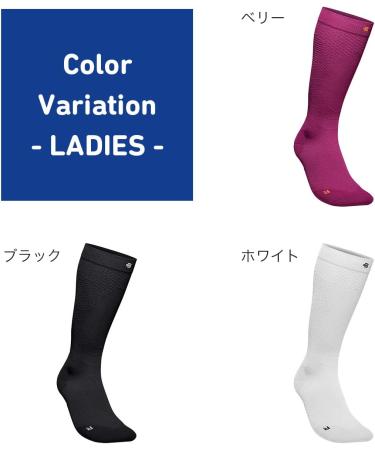 Bauerfeind Ultralight Running Compression Socks for Men & Women | Thin Sports Socks for Jogging & Fitness | Size L (44-46) - International Shipping Available - Buy Online on GoSupps.com