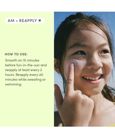 Evereden SPF50 Fluid Silk Mineral Kids Sunscreen: Clean Cooling Non-Nano UVA, UVB, & IR Protection for Sensitive Skin - Sheer, Lightweight, & Waterproof for Up to 40 Mins - Beach Day Toddler Sunscreen SPF50 PRO - Buy Online on GoSupps.com