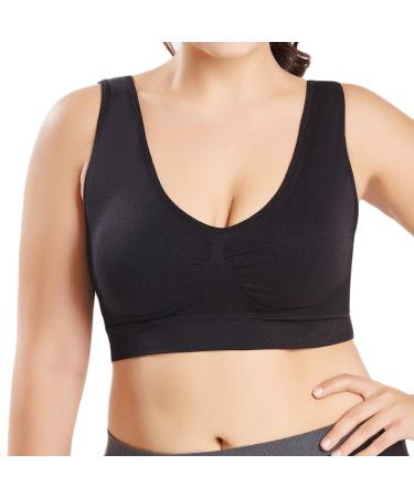 Longtuohai Glatter Bhs Women Without Iron Push-Up BH Plus Size Sport BH B gellose Women BH V Copy Paddle-out.