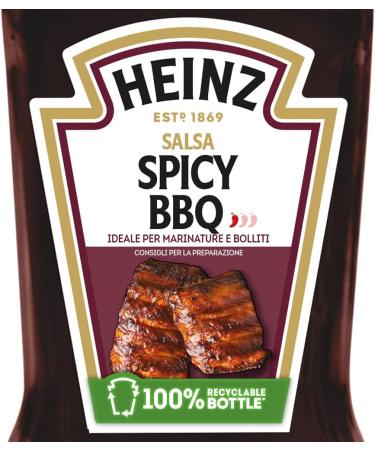  HEINZ Heinz 76018821 Spicy Barbecue Sauce 8 x 225 g - Buy Online on GoSupps.com