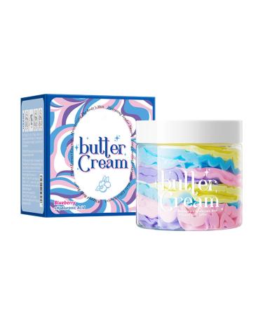 Enriched Body Butter for Dry Skin - Deep Nourishing Cream to Renew & Protect Blueberry One Size One Size Blueberry