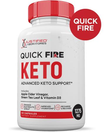 (2 Pack) Quick Fire Keto ACV Pills 1275MG Keto Support Blend Alternative to QuickFire Keto ACV Gummies Formulated with Apple Cider Vinegar Extra Virgin Olive Oil Powder Green Tea Leaf 120 Capsules - Buy Online on GoSupps.com