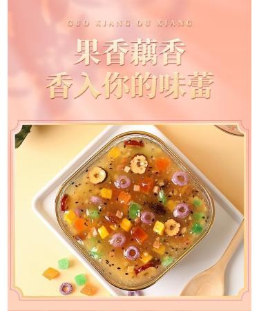 Sweet osmanthus Nut Chia qiyazi Lotus Root Powder Instant Breakfast fruit cereal Porridge 500g/can Healthy Nutritious food Replacement Congee Oatmeal Starch Soup Chinese snack (Mixed flavors 3can) Mixed flavors 3can - Buy Online on GoSupps.com