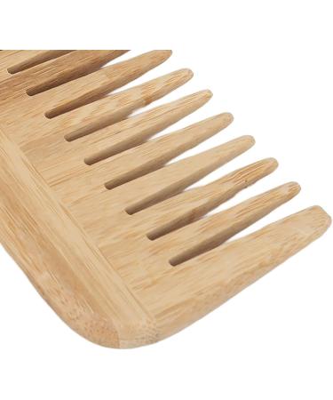 Wide Tooth Combm Large Hair Detangling Comb Flexible Structure Safety Eco Friendly Portable Wet Hair Comb Wooden Comb for Home Travel - Buy Online on GoSupps.com