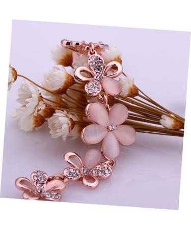 FOMIYES 2pcs crystal bracelets bead bracelets rose gold bangle bracelets for women Rose Gold Beads Bracelet 1 count (Pack of 1) Pinkx2pcs - Buy Online on GoSupps.com