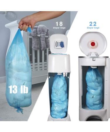 Diaper Pail Refill Bags 4 Pack - 1120 Count, Compatible with Diaper Pails - Buy Online on GoSupps.com