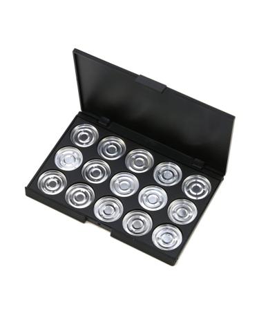 POPETPOP 15 Cosmetic Cases for Traveling Makeup Cases Empty Eyeshadow Palette Lip Gloss Make up Kit Concealer