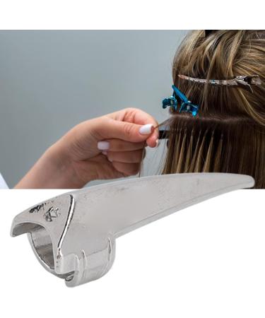YUYTE Hair Parting Tool Finger Pinky Parting Tool for Braids Selecting Tool Sectioning Ring parting Ring for Braiding Curling and Quick Installation of Human Hair Extensions(Silver) - Buy Online on GoSupps.com