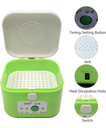 QCLUEU Electric Hearing Aid Dryer Portable Hearing Aids Dehumidifiers Automatic Drying Case USB Hearing Aid Accessories Cleaning Tool - Buy Online on GoSupps.com