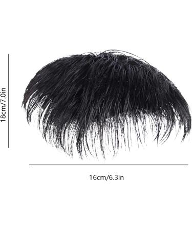 Hair System Men | Men's Toupee | Hair Replacement Patch Men Men's Toupee V-Shape Hairline Hair Extension Real Human Hair Invisible Forehead Hairpiece Natural Hairpiece for Men - Buy Online on GoSupps.com