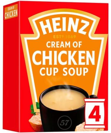 Heinz Cup Soup Variety Pack - Cream of Tomato Vegetable Chicken Mushroom Minestrone Chicken Noodle & Vegetable - 6 Flavors 24 Cups Total - Buy Online on GoSupps.com