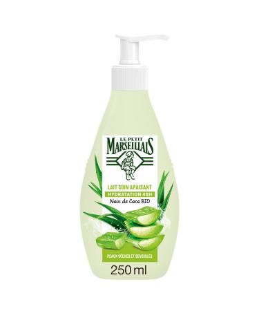 Le Petit Marseillais 48H Moisturising Soothing Care Milk Aloe Vera Organic 250ml