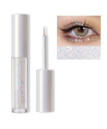 Erinde of liquid glitter-eyeliner metallic shimmering glitter-light shadow liner highly pigmented colored eyeliner sticker waterproof durable for women #05